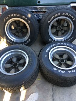 15" American racing wheels 5x5 boyds 15x10
