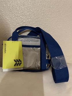 Clear Stadium Bag Crossbody Strap Brand New