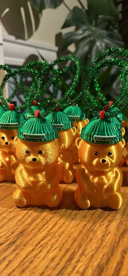 Starbucks Bearista Bear Christmas Tree Ornament Decoration Gift Holder 