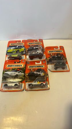 Matchbox Die-Cast Cars Lot of 5