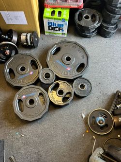 Iron Grip Olympic Plates
