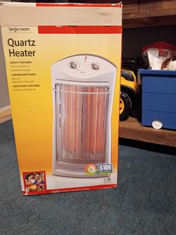 Like New Heater With Adjustable Thermostat