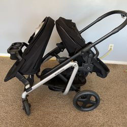 Maxi Cosi Lila Double Stroller With Accessories - Almost New 