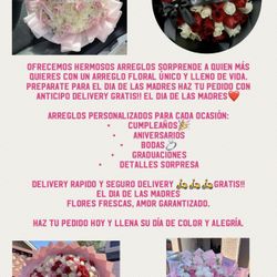 Ofrecemos Arreglos Florales Hermosos