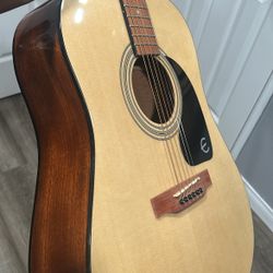 🎸 Epiphone PRO-1 Acoustic Guitar – Natural Finish