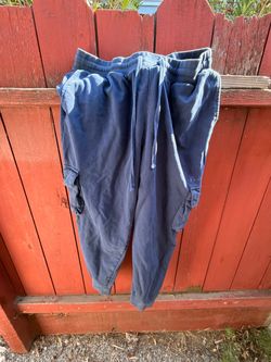 Champion Navy Cargo Jogger Sweatpants