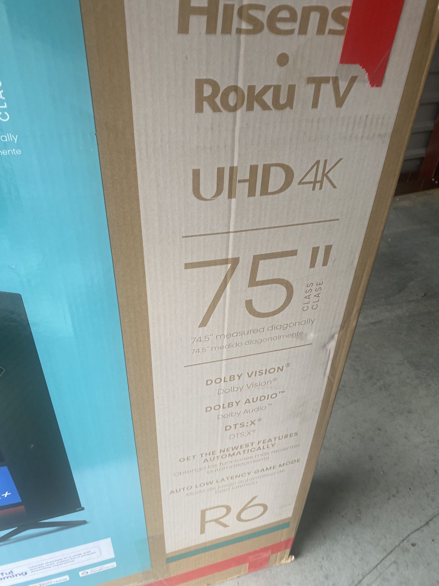 75’ Inch Roku 4k Smart $375.09!!