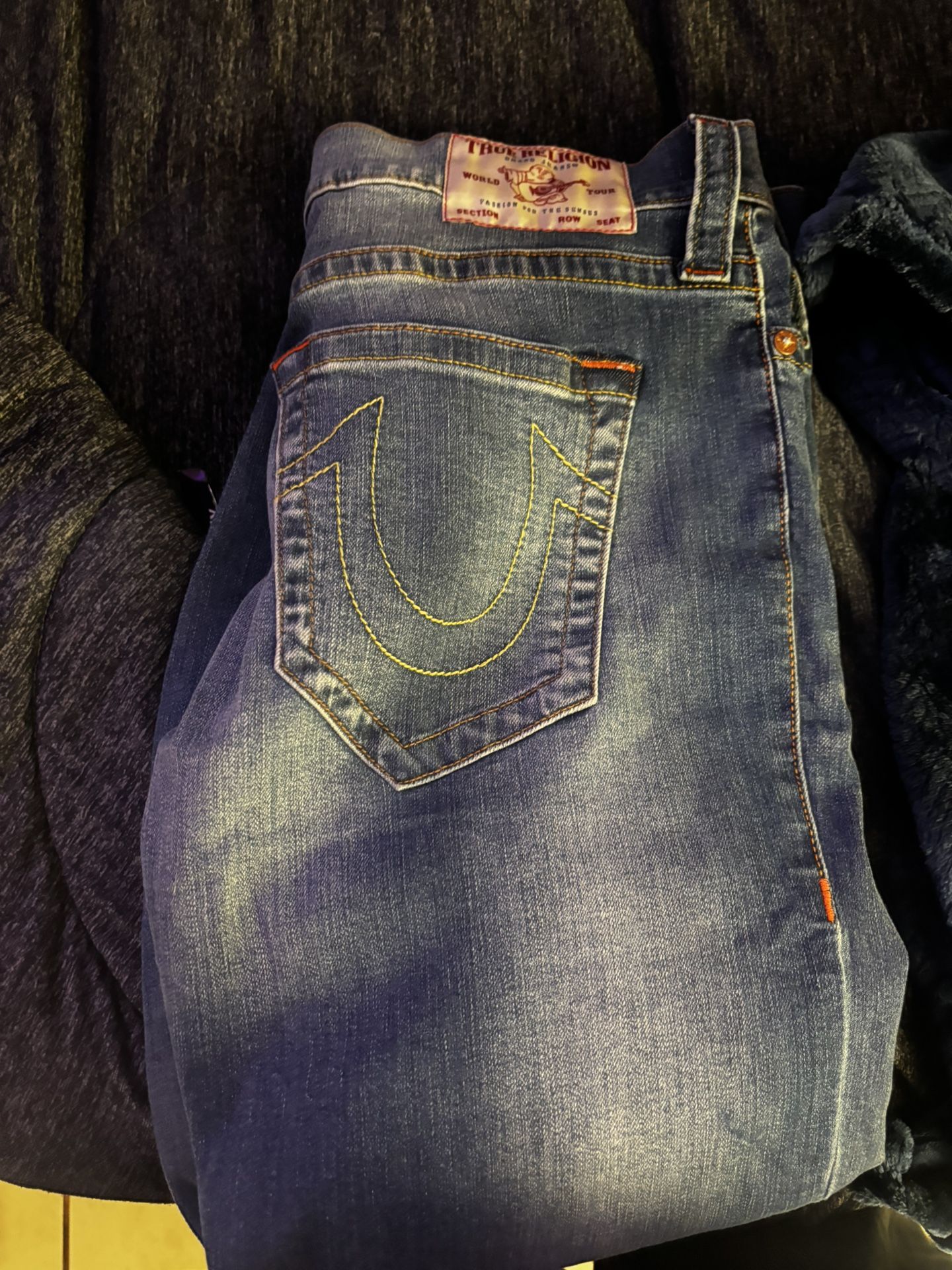 true religion jeans demin blue