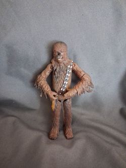 2001 Chewbacca Star Wars Wookiee Action Figure Hasbro 3.75" No Accessories Fast