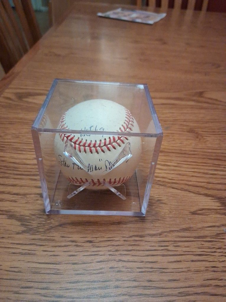 Athuthenticated Stan Musil Baseball