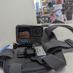 GoPro Camera With Body Strap 