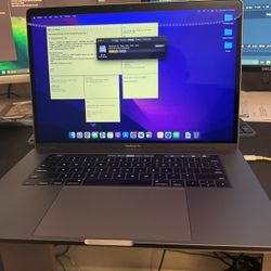 MacBook Pro With Touchbar 15.4inc Screen