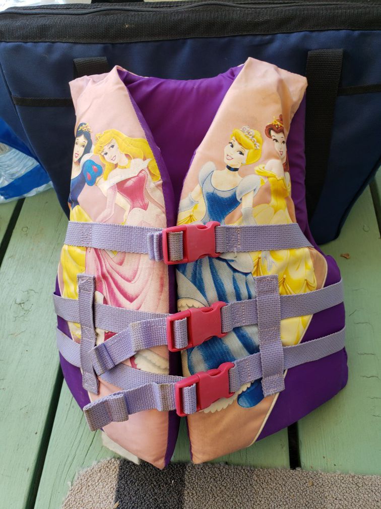 Disney Princess Life Jacket 50-90 lbs