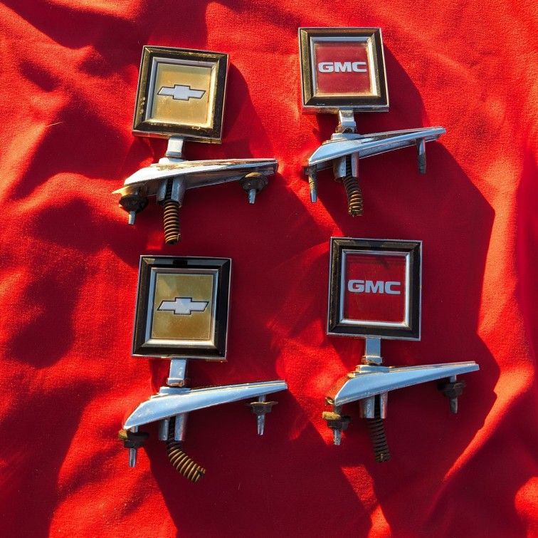 Priced $40 To $60 Each! 1981 Through 1987 Chevy And GMC Truck Blazer Jimmy Hood Ornaments