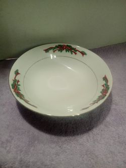 Christmas Serving Bowl 