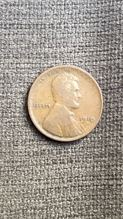 1910 Lincoln Wheat Penny