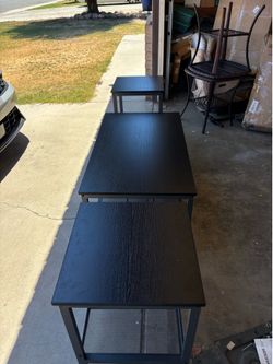 Coffee Table with matching End Tables