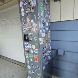 Uline Gray Metal Industrial-style Locker