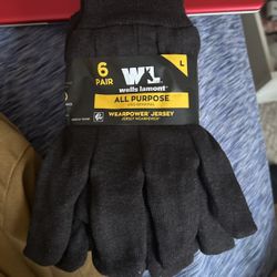 6-Pack All Purpose Gloves