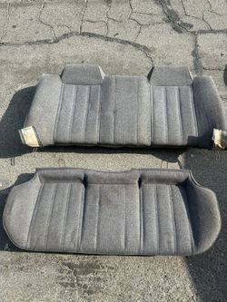 Toyota Camry Rear Seats