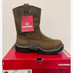 WOLVERINE SOFT TOE BOOTS DURASHOCK SIZE 11