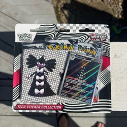Pokemon Unova White Flare Tech Sticker Collection