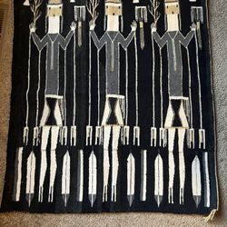 Vintage 20s Authentic Navajo Yeibichai Rug