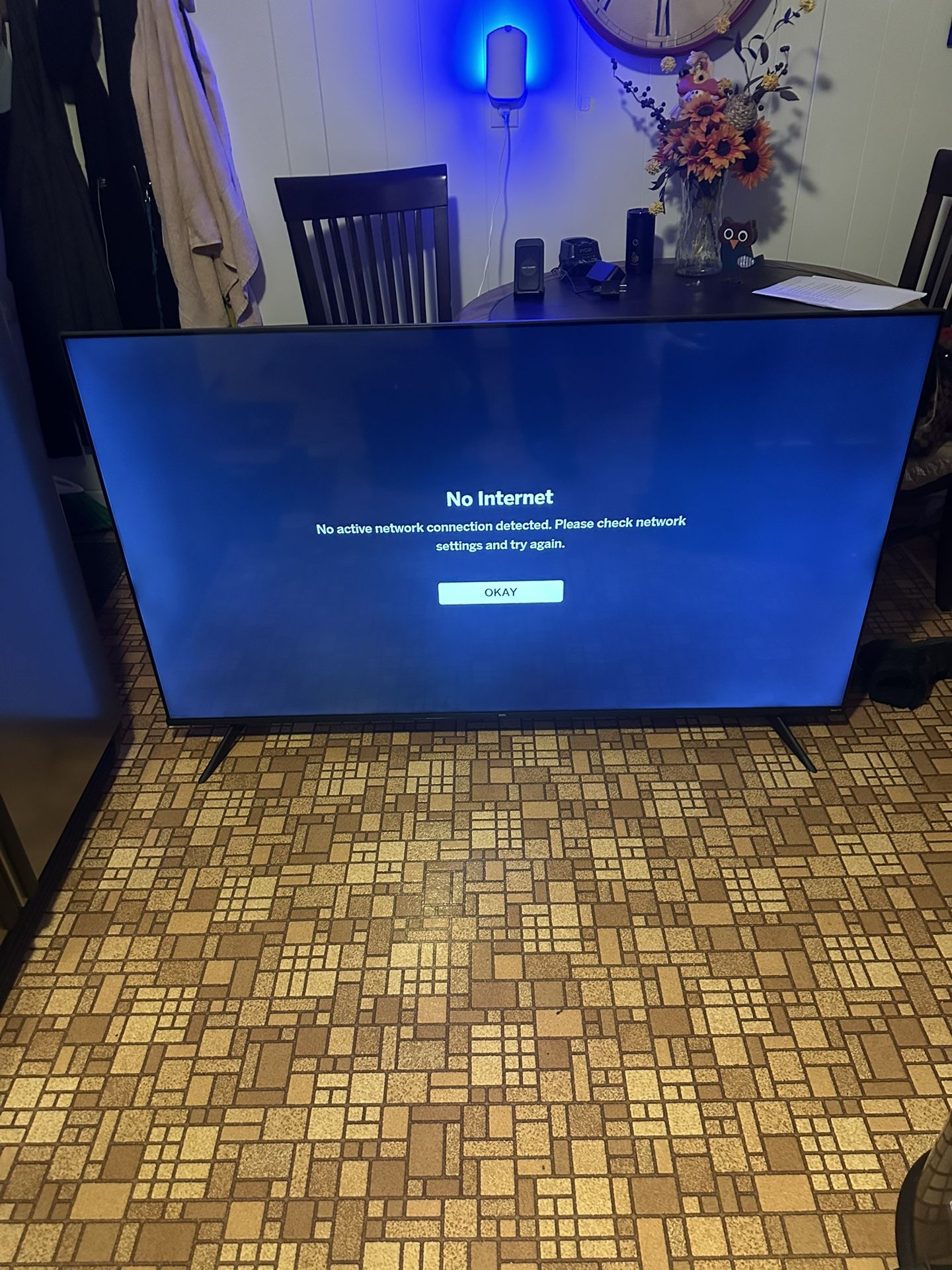 Onn. Roku TV, 65 inch.