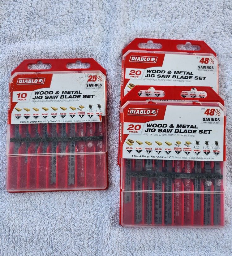 Diablo Jig Saw Blade Sets