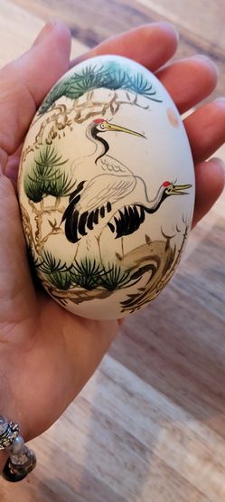 Beautiful  Hand painted Egg🐦Milwaukie 