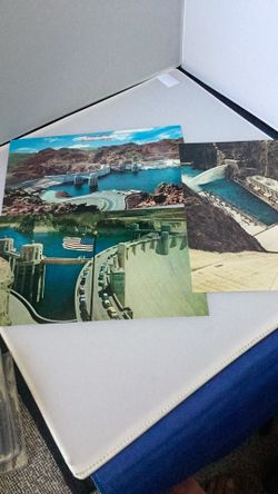 Jumbo Hoover Dam Postcards 
