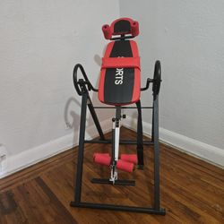 Inversion Table And Squat Machine Barely. Used