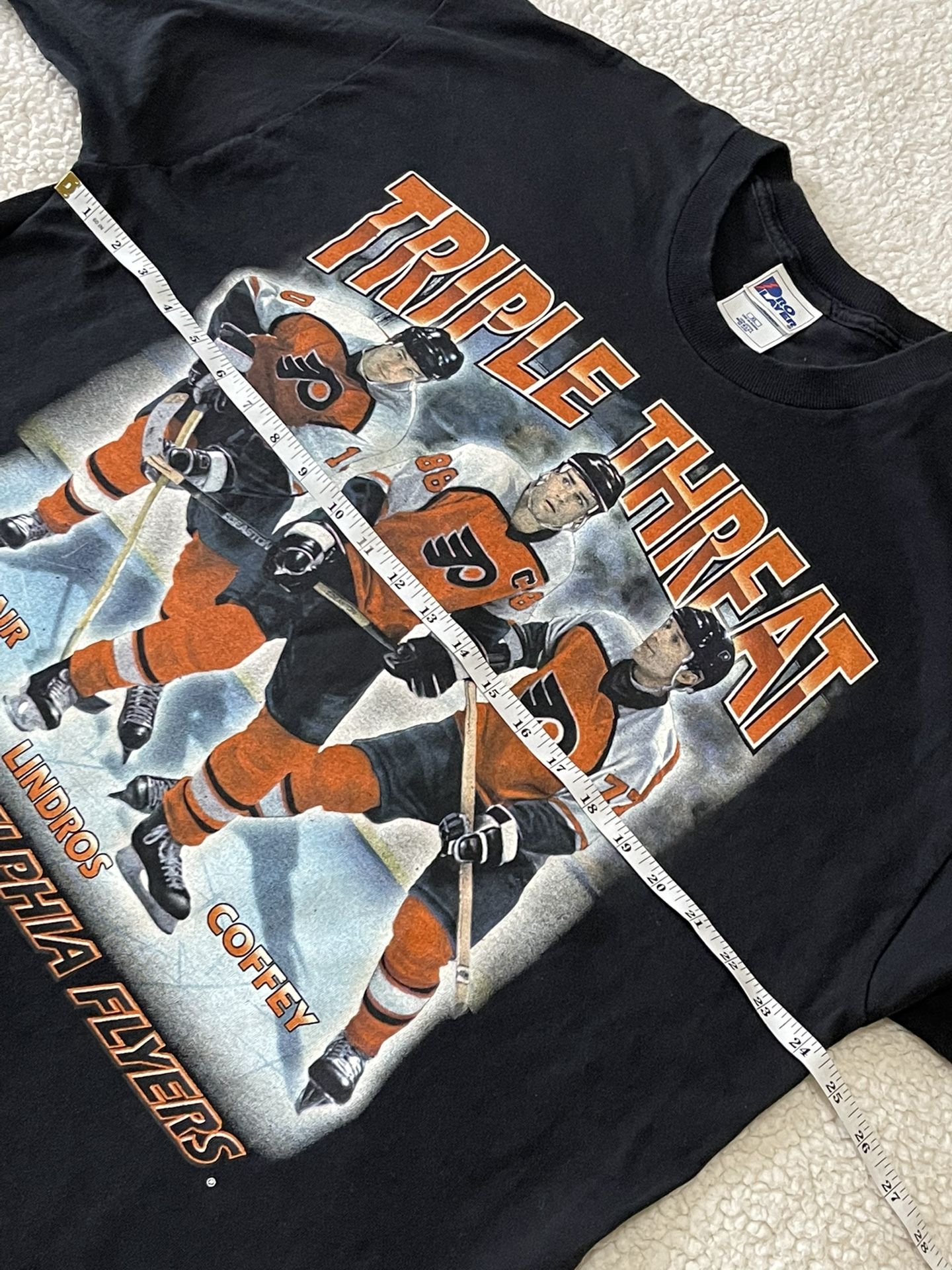 90s Philadelphia Flyers 97 Stanley Cup Caricature t-shirt Large - The  Captains Vintage