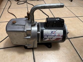 Eliminator vacum pump