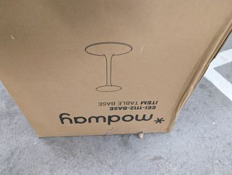 Modway Pedestal Table Base 