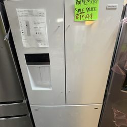 White Frigidaire Refrigerator On Sale 