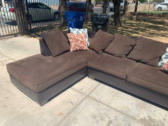 Brown Sectional