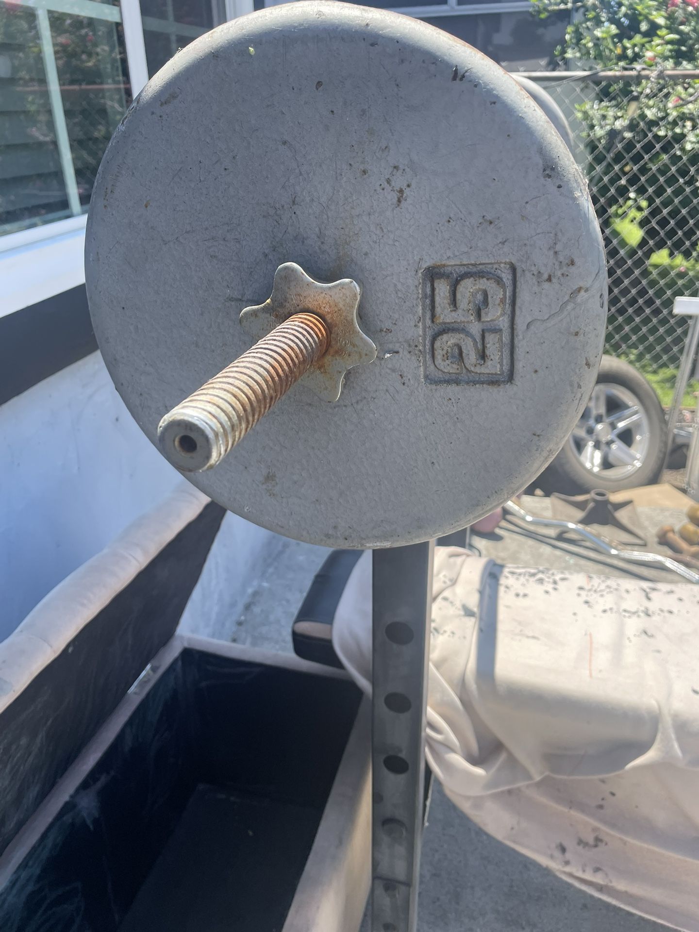 Weight Set With Seat