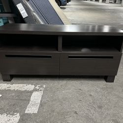 Solid Wood TV Console With Storage 