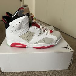 Air Jordan Retro 6 Hare Men’s Sz 9