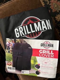 Grillman Heavy-Duty Grill Cover 30"