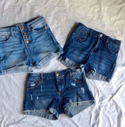 Girls Size 12 Jean shorts