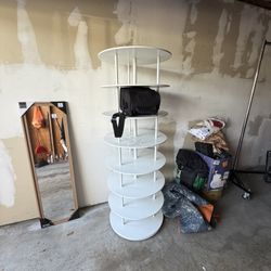 Round Spin Storage Tower 