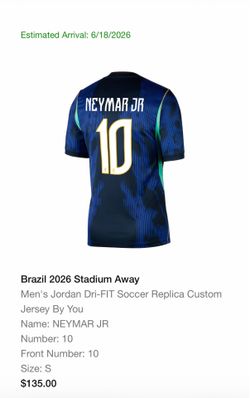 Brasil Away Jersey Small