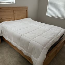 Brand New Queen Size Bed Frame And Mattress