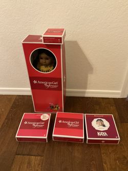 American Girl Kaya Doll With Accessories And Outfits.  Brand New 