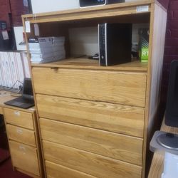 Hugh Quality Dressers 5 Drawers And Open Draw