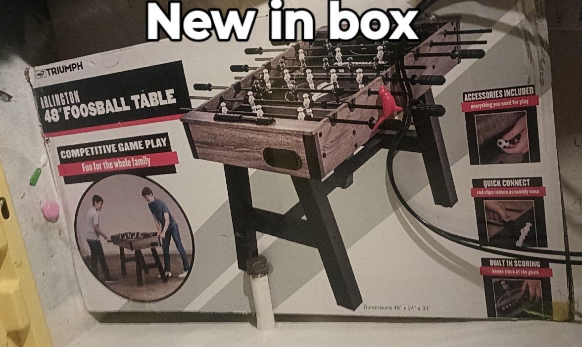 Kids' Foosball Table New