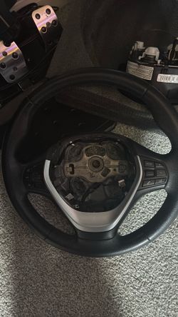 OEM F30 BMW steering wheel
