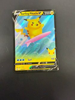 Pokemon, Surfing Pikachu V - Celebrations